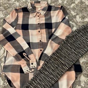 Girls size small (8) 2 piece set